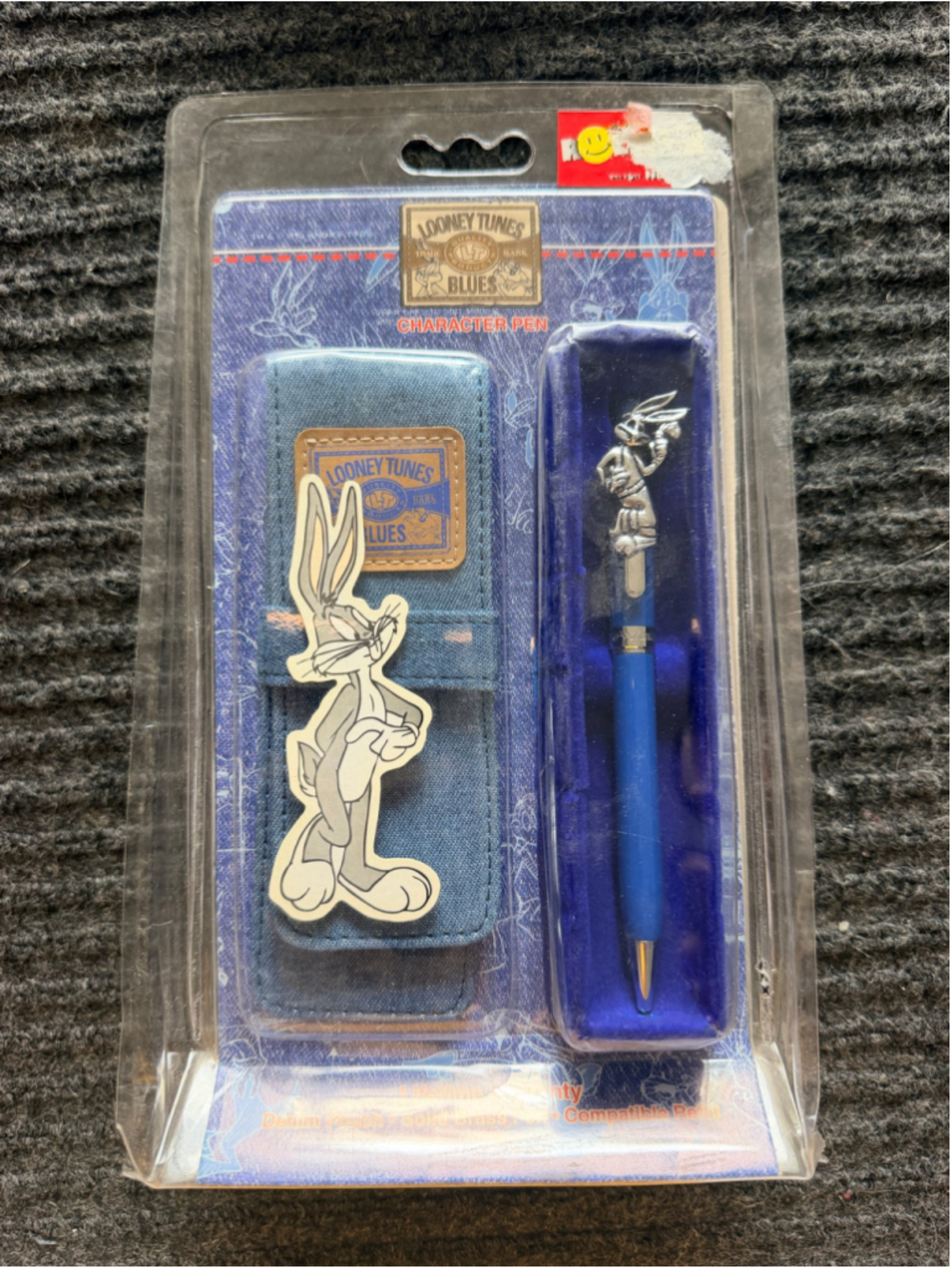 Vintage Looney Tunes Blues Bugs Bunny Solid Brass Character Pen NOS Sealed